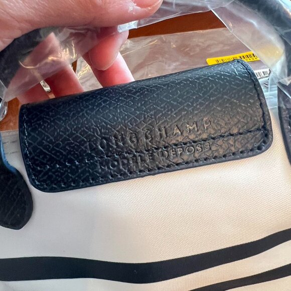 Le Pliage XS Mini Marinière Cosmetics Case with Straps 🎀👜✨ - Picture 5 of 7